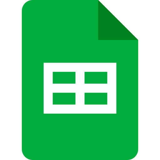Google Sheets Icon